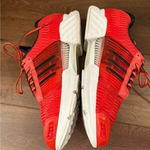 Adidas Black and Orange ClimaCool 1 Athletic Shoes